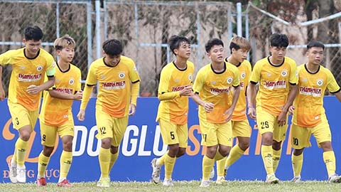 VCK U19 Quốc gia 2023: Cùng thắng, SHB Đà Nẵng và Hà Nội vào tứ kết
